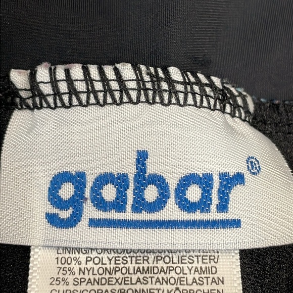 Gabar Horizon Stripe High Neck One Piece Tummy Control Swimsuit 12 - Picture 9 of 15